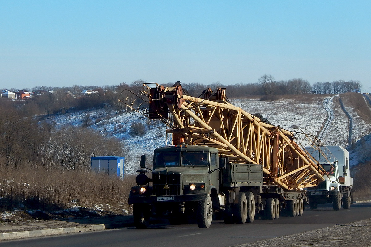 Белгородская область, № А 468 НН 31 — КрАЗ-257Б