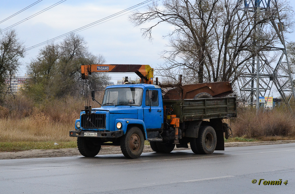 Волгоградская область, № Р 206 КУ 34 — ГАЗ-33072