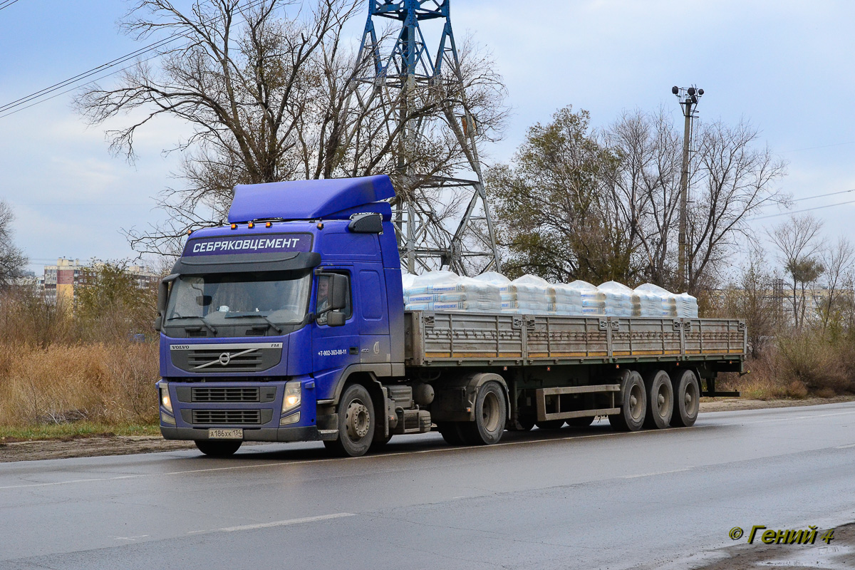 Волгоградская область, № А 186 ХК 134 — Volvo ('2010) FM.400