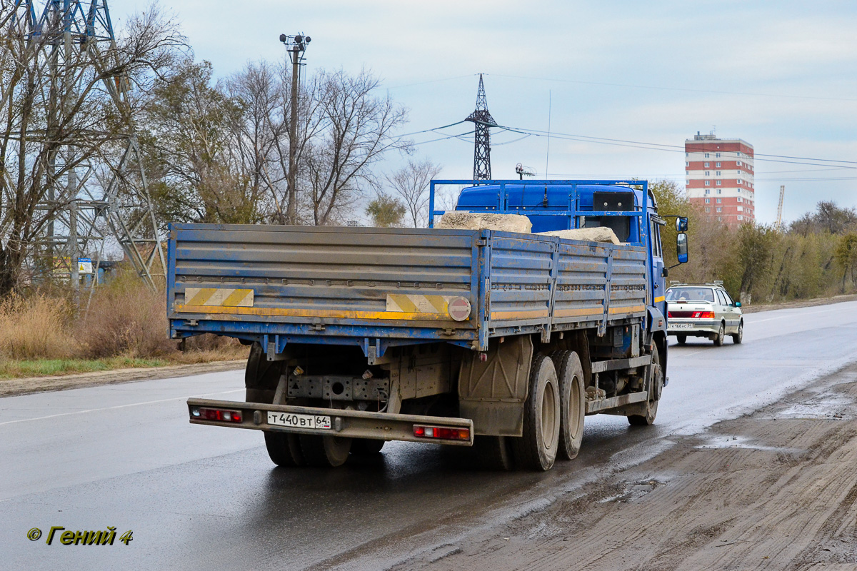 Саратовская область, № Т 440 ВТ 64 — КамАЗ-65117 (общая модель)