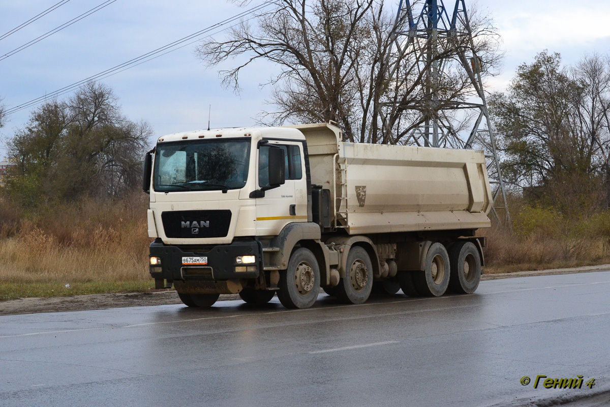 Московская область, № В 675 АМ 750 — MAN TGS ('2007) 41.440