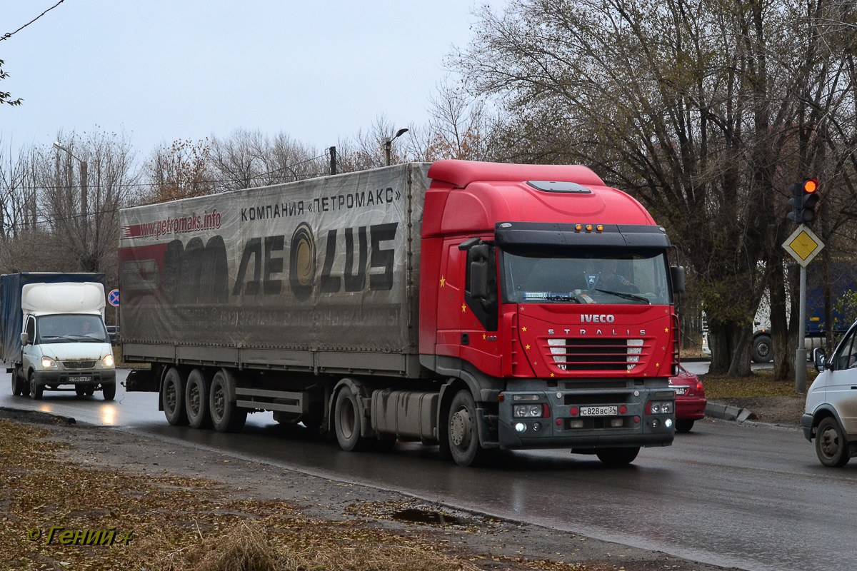 Волгоградская область, № С 828 ВС 34 — IVECO Stralis ('2002) 430