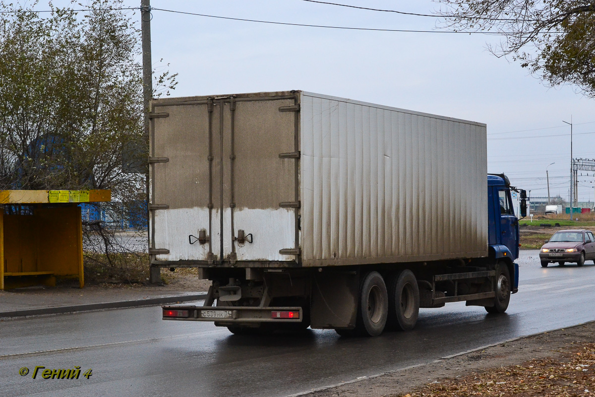 Волгоградская область, № С 539 НК 34 — КамАЗ-65117-N3