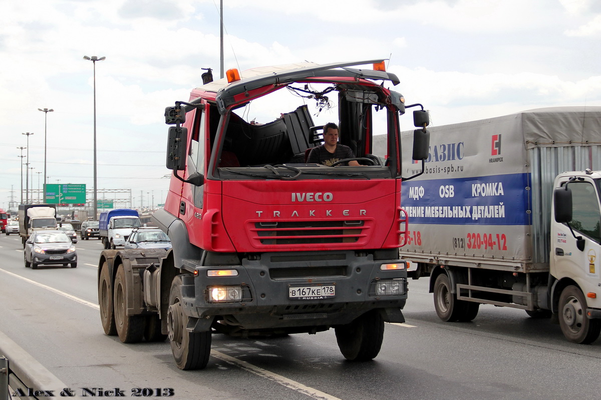 Санкт-Петербург, № В 167 КЕ 178 — IVECO Trakker ('2004)