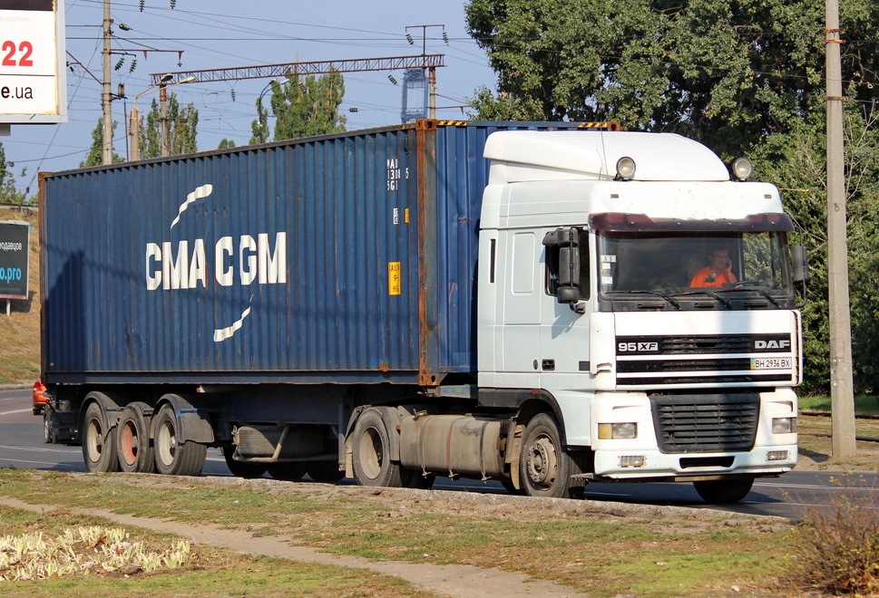 Одесская область, № ВН 2936 ВХ — DAF 95XF FT