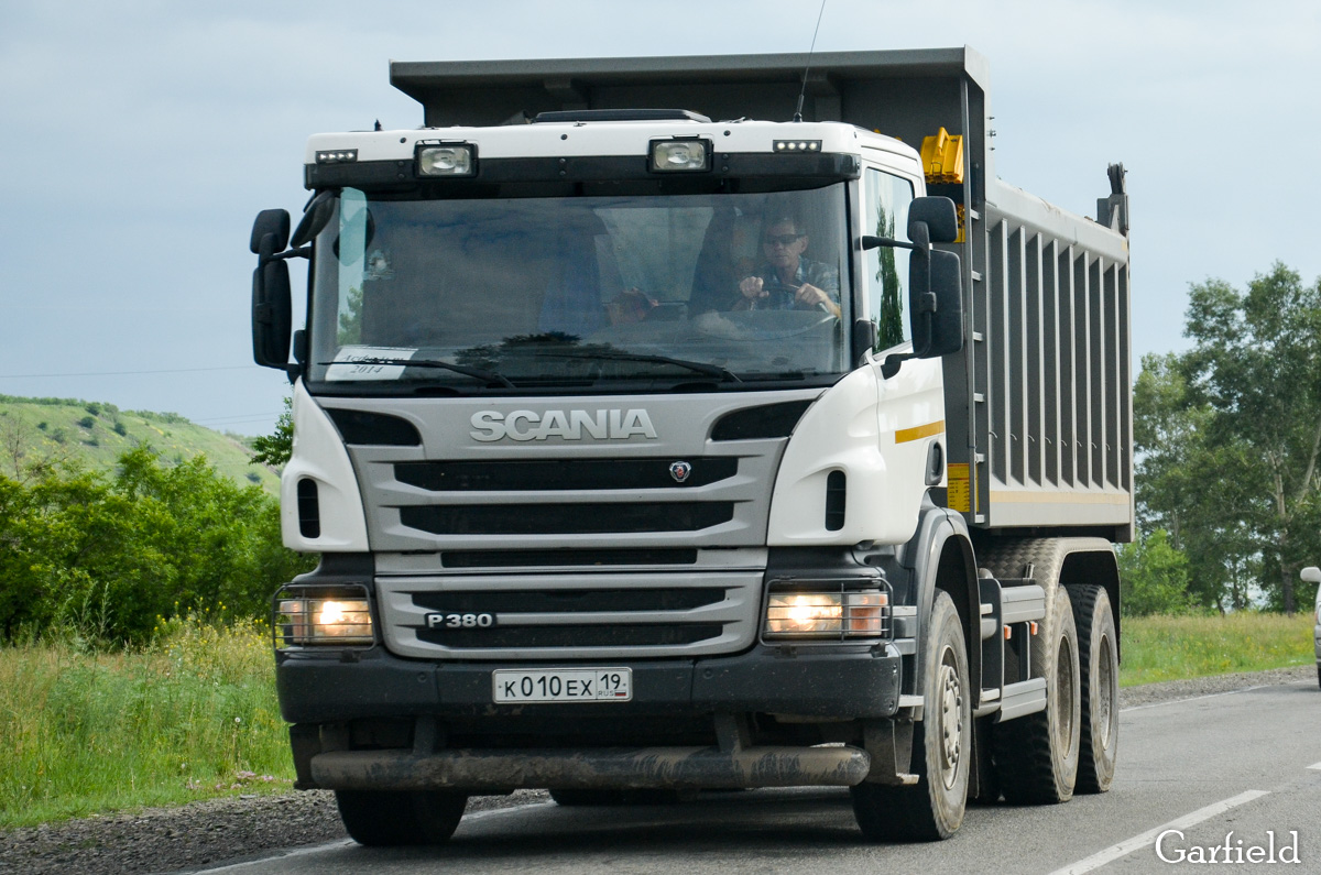 Хакасия, № К 010 ЕХ 19 — Scania ('2011) P380