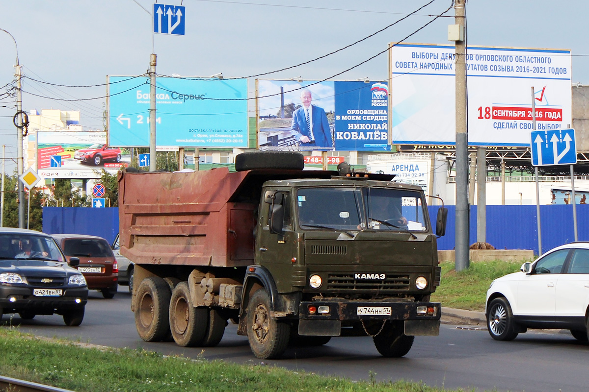 Орловская область, № У 744 НН 57 — КамАЗ-5511