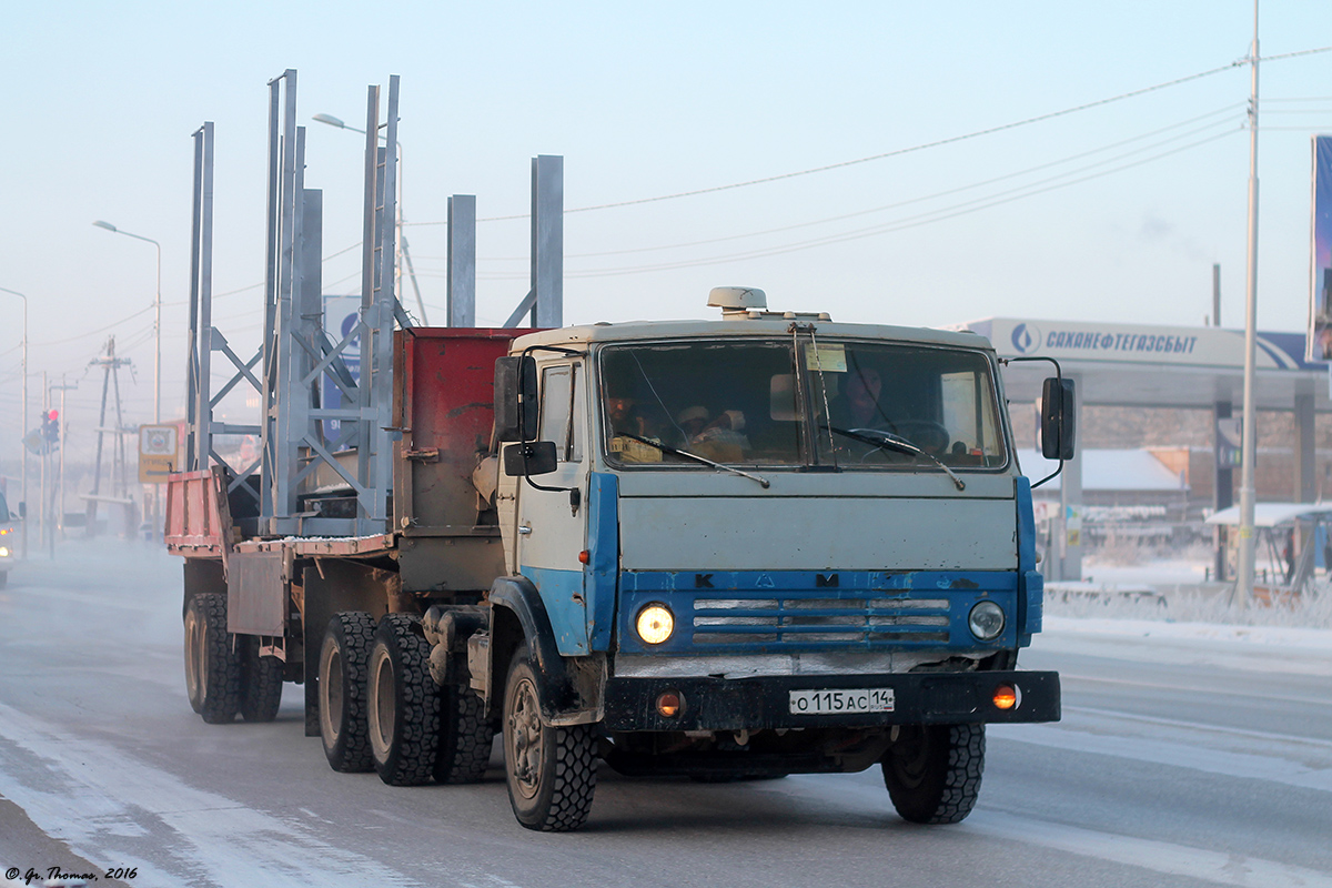 Саха (Якутия), № О 115 АС 14 — КамАЗ-54112