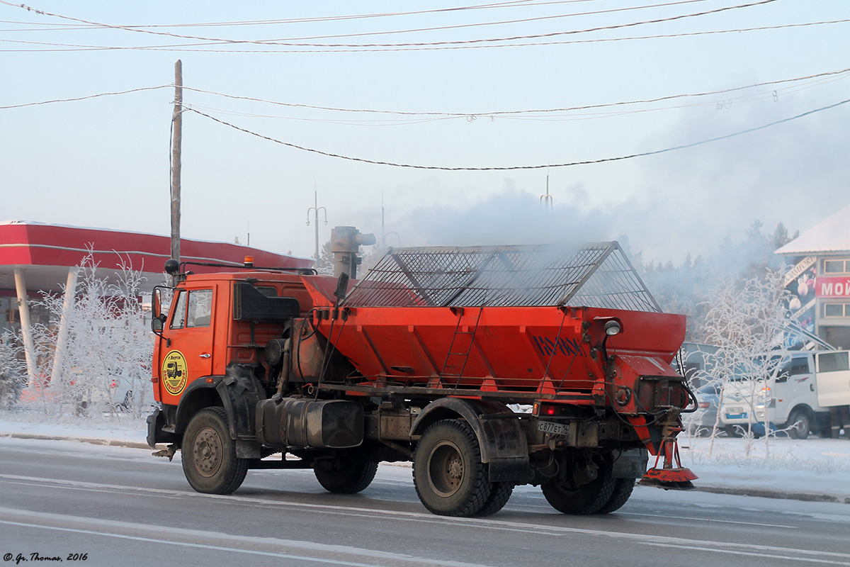 Саха (Якутия), № С 877 ЕТ 14 — КамАЗ-43253-15 [43253R]