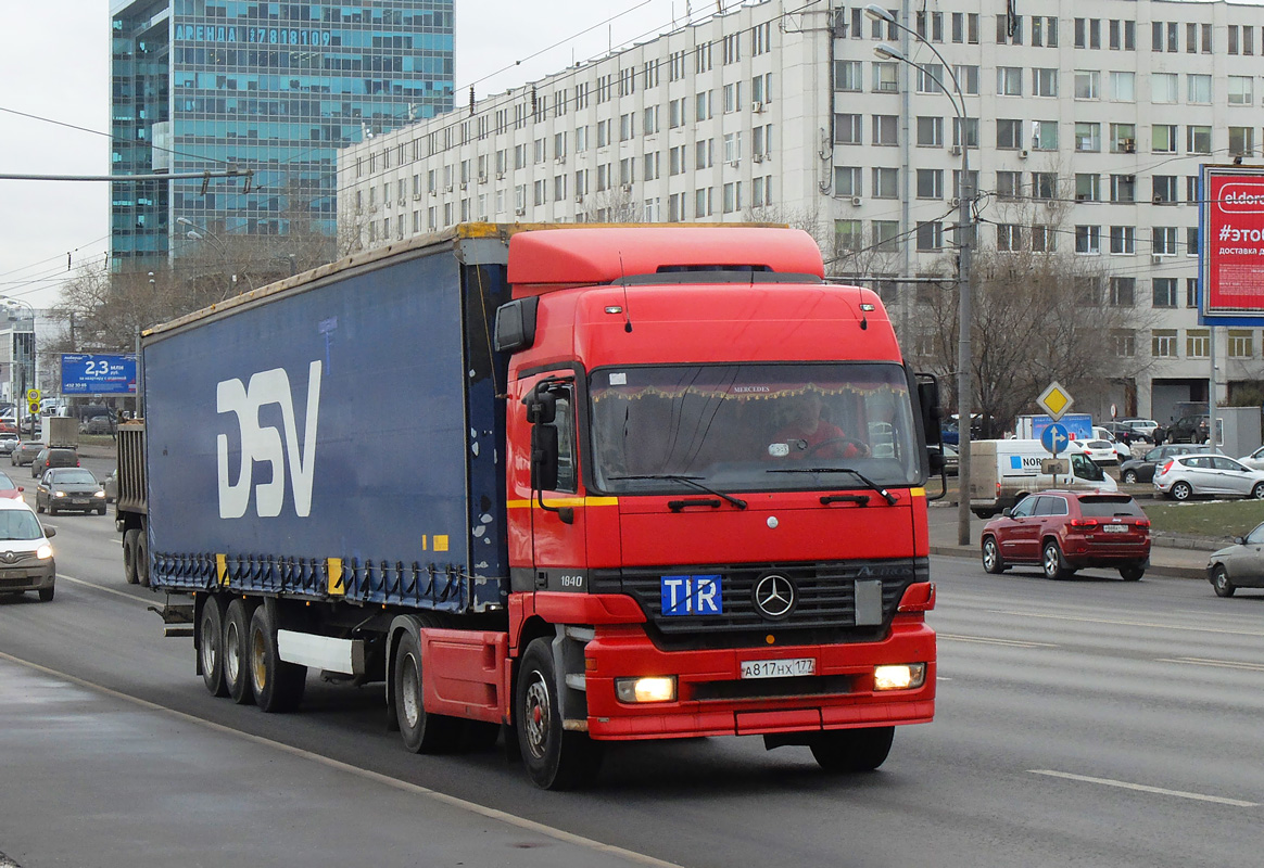 Москва, № А 817 НХ 177 — Mercedes-Benz Actros ('1997) 1840