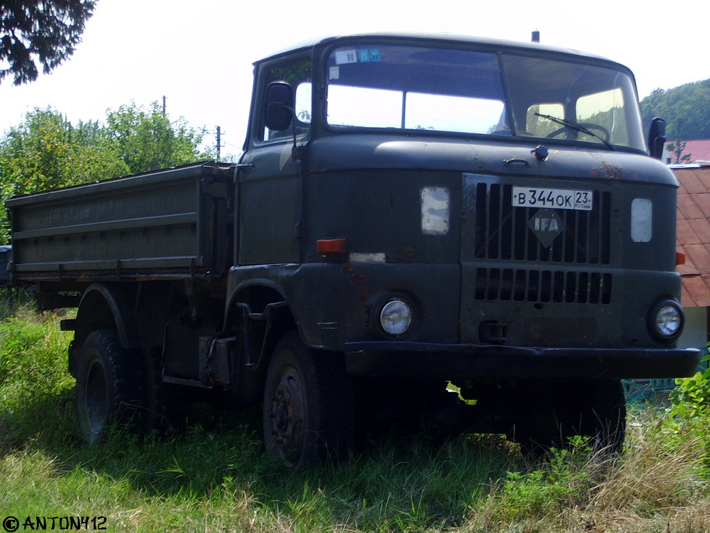 Краснодарский край, № В 344 ОК 23 — IFA W50LA/K, LA/Z