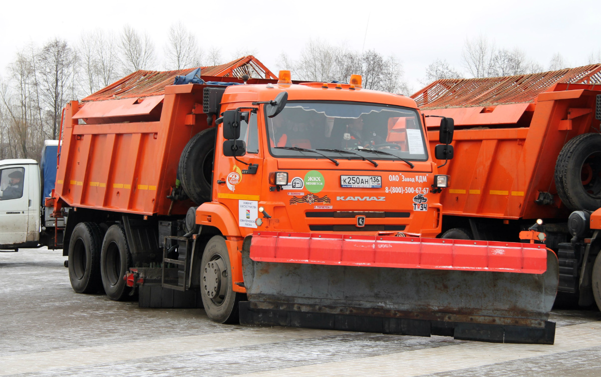 Воронежская область, № К 250 АН 136 — КамАЗ-65115-L4