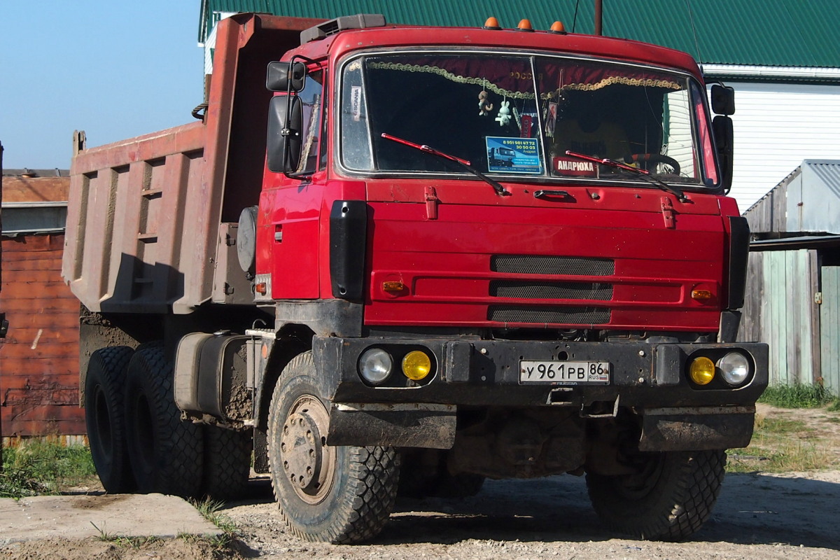 Ханты-Мансийский автоном.округ, № У 961 РВ 86 — Tatra 815 S1