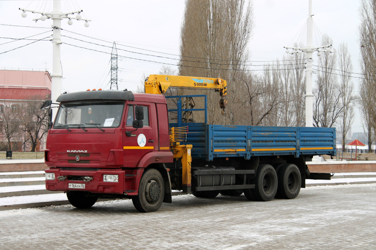 Воронежская область, № Р 164 УН 36 — КамАЗ-65117 (общая модель)