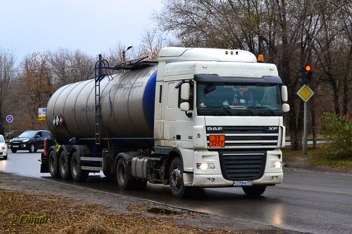 Москва, № С 270 РК 777 — DAF XF105 FT