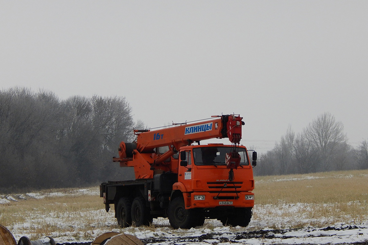 Белгородская область, № Н 348 НК 31 — КамАЗ-43118-24