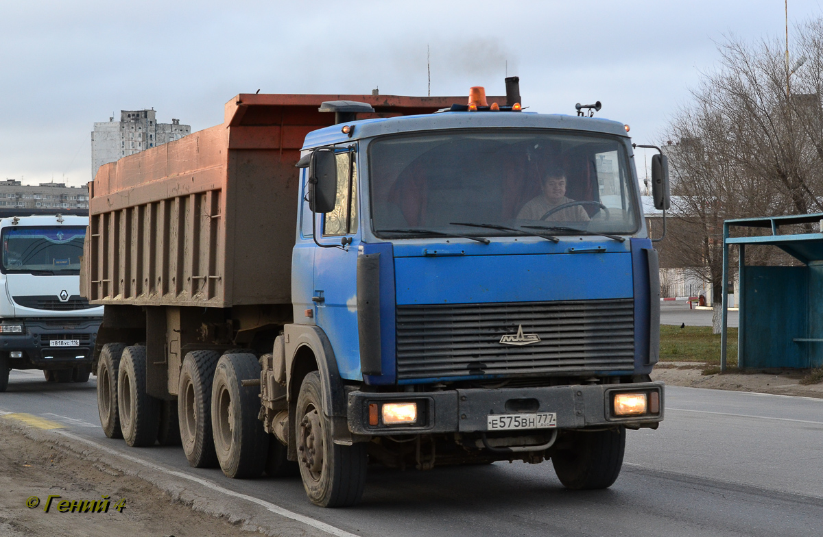 Волгоградская область, № Е 575 ВН 777 — МАЗ-642208