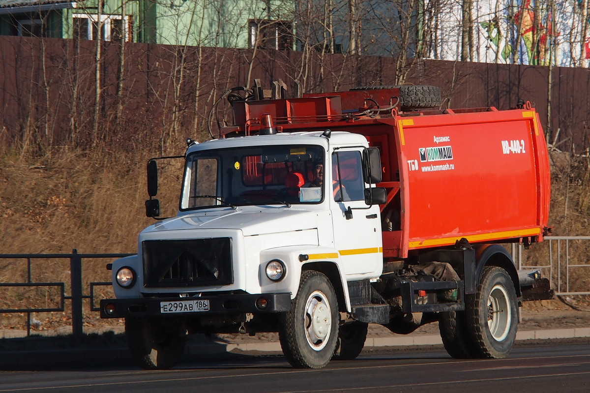 Ханты-Мансийский автоном.округ, № Е 299 АВ 186 — ГАЗ-3309