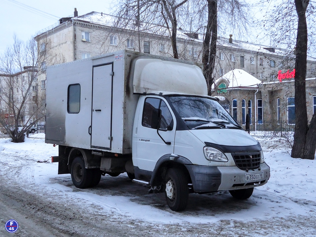 Курганская область, № В 350 ЕО 98 — ГАЗ-33104 "Валдай"