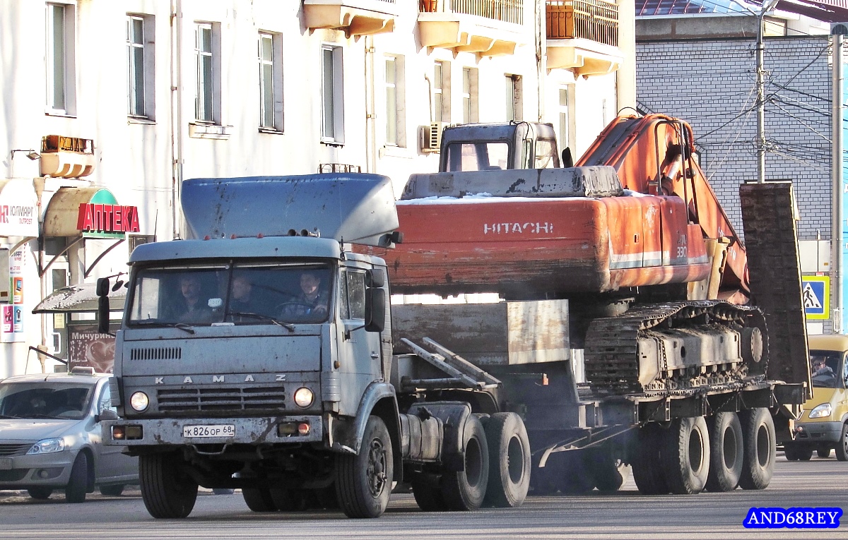 Тамбовская область, № К 826 ОР 68 — КамАЗ-5410