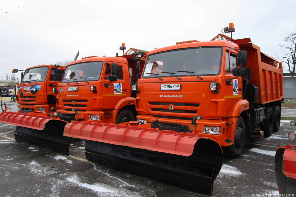 Волгоградская область, № В 318 ВУ 134 — КамАЗ-65115-L4(19)