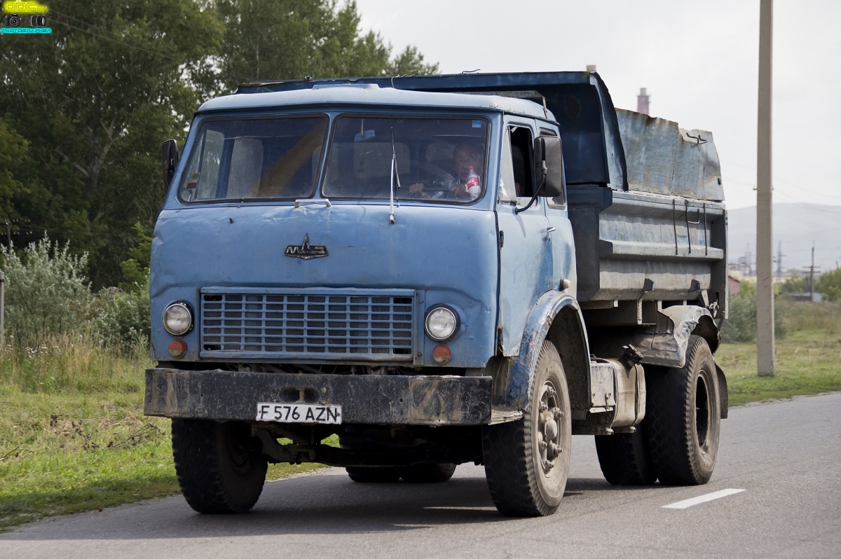 Восточно-Казахстанская область, № F 576 AZN — МАЗ-5549