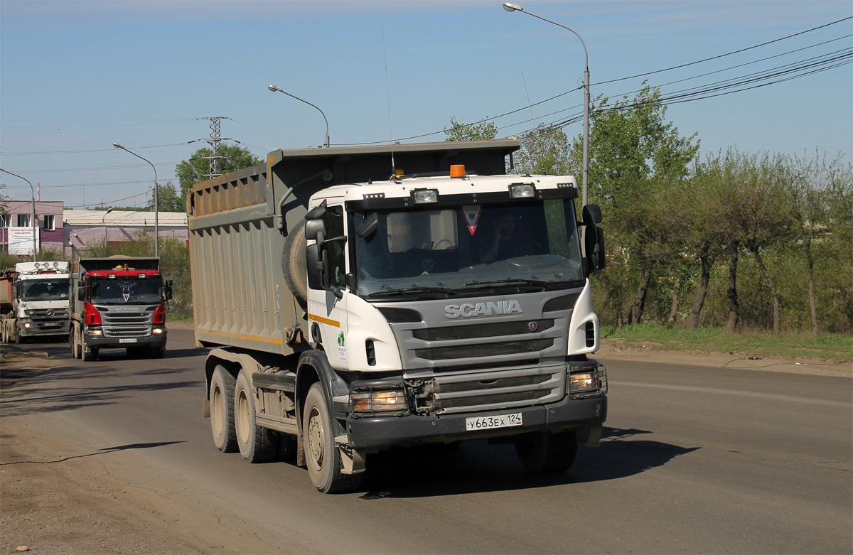 Красноярский край, № У 663 ЕХ 124 — Scania ('2011) P400