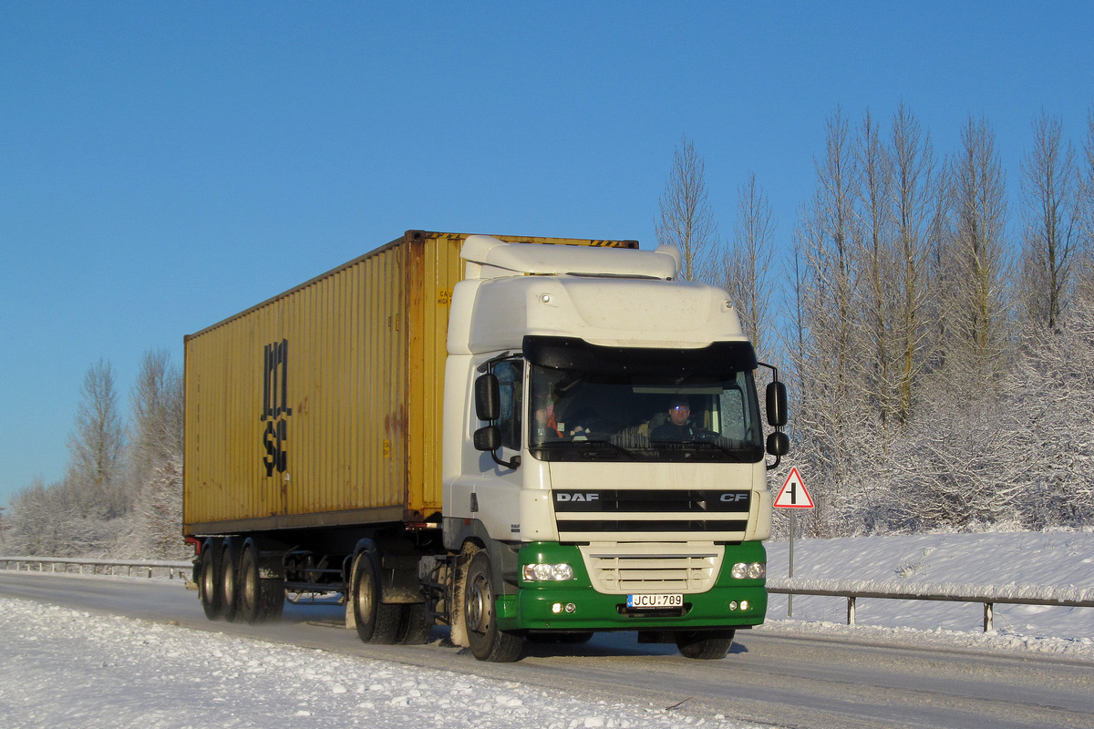 Литва, № JCU 709 — DAF CF85 FT