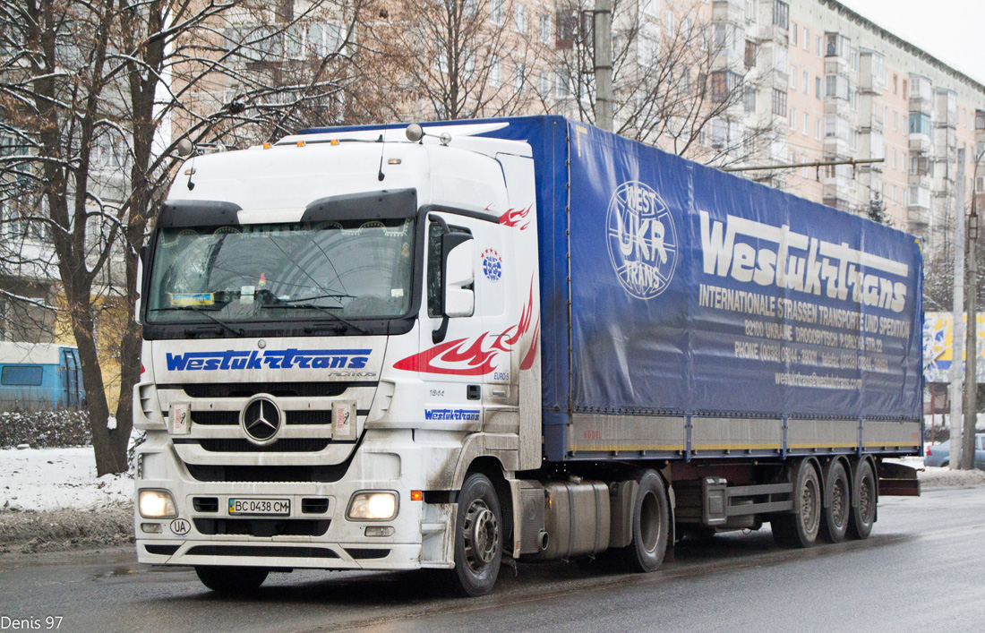 Львовская область, № ВС 0438 СМ — Mercedes-Benz Actros ('2009) 1844