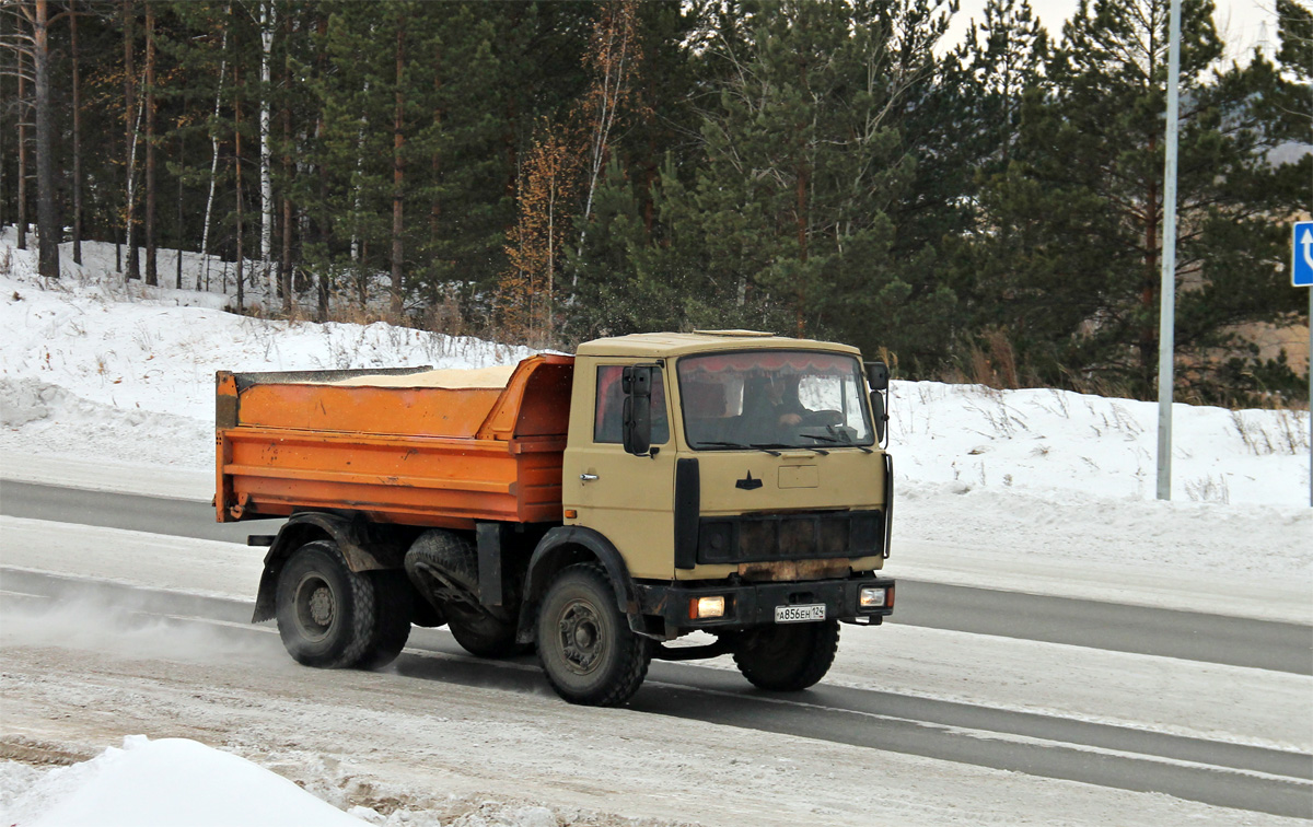 Красноярский край, № А 856 ЕН 124 — МАЗ-555106