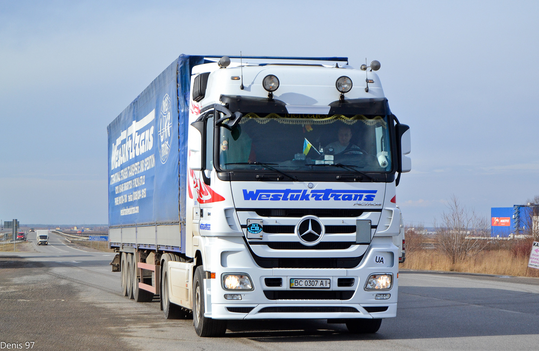 Львовская область, № ВС 0307 АІ — Mercedes-Benz Actros ('2009) 1846