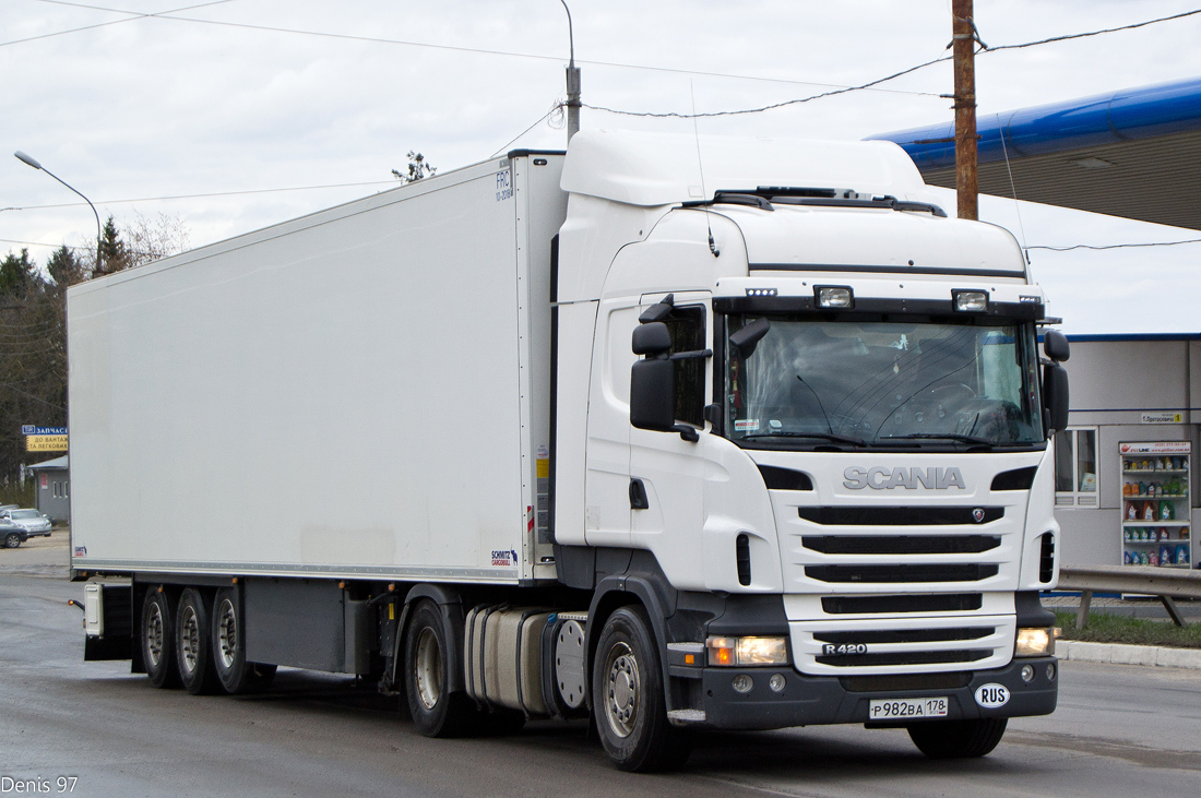 Санкт-Петербург, № Р 982 ВА 178 — Scania ('2009) R420