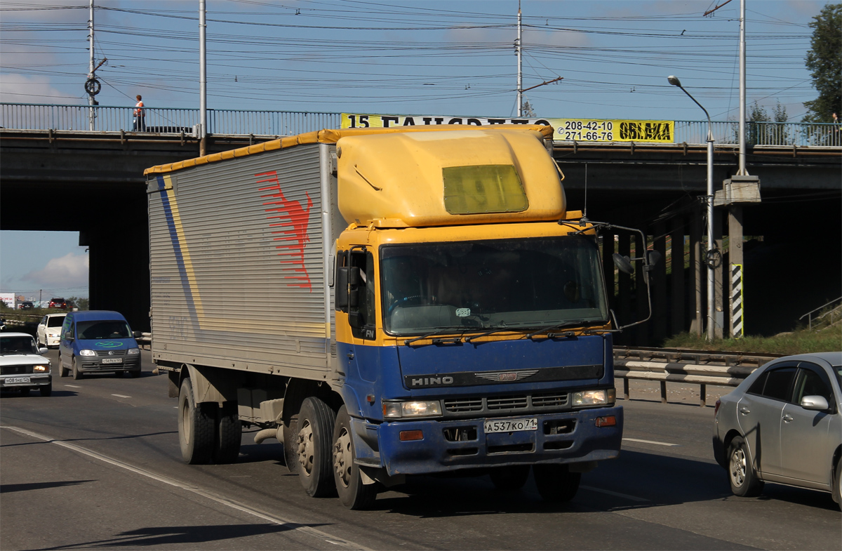 Тульская область, № А 537 КО 71 — Hino FN