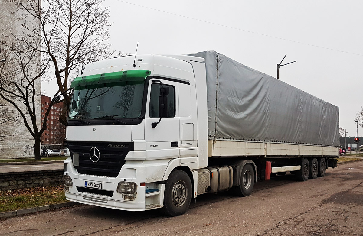 Эстония, № 833 BCX — Mercedes-Benz Actros ('2003) 1841