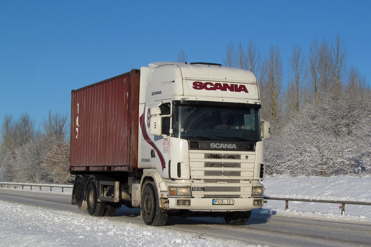 Литва, № FOS 131 — Scania ('1996) R124L