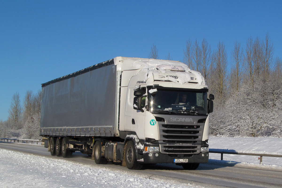 Литва, № JDL 795 — Scania ('2013) R450