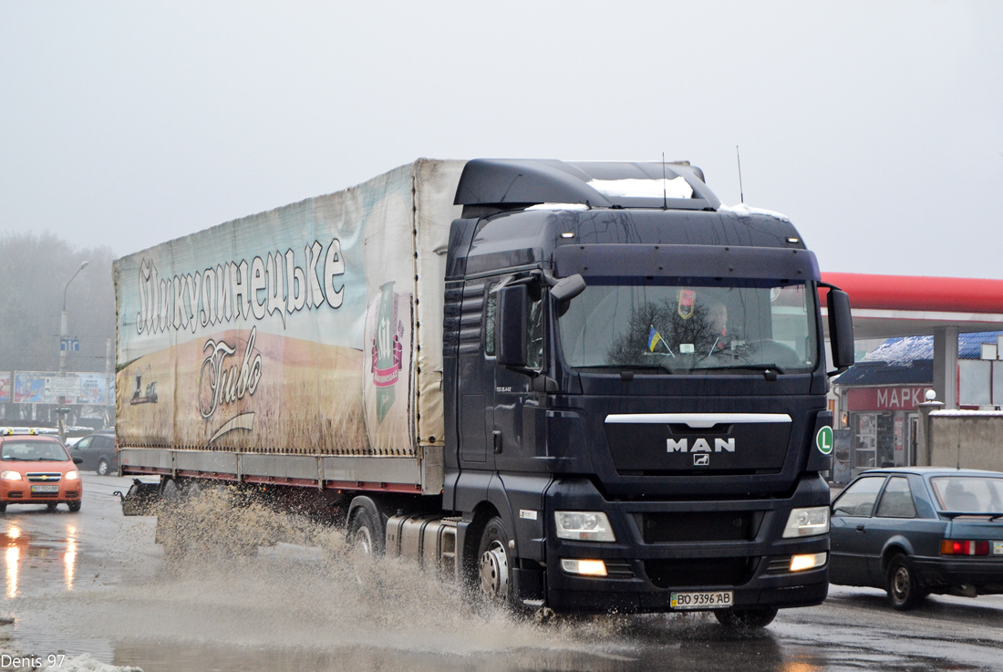 Тернопольская область, № ВО 9396 АВ — MAN TGX ('2007) 18.440