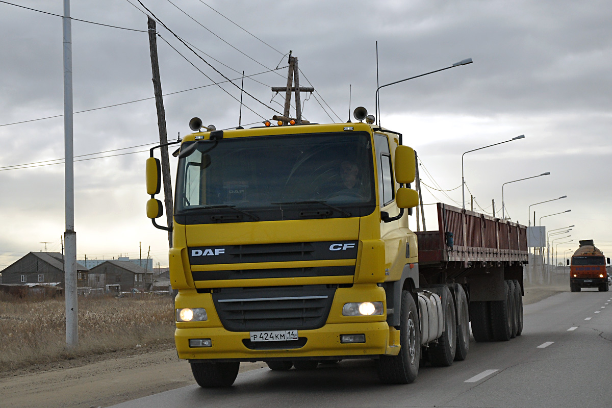 Саха (Якутия), № Р 424 КМ 14 — DAF CF85 FTT