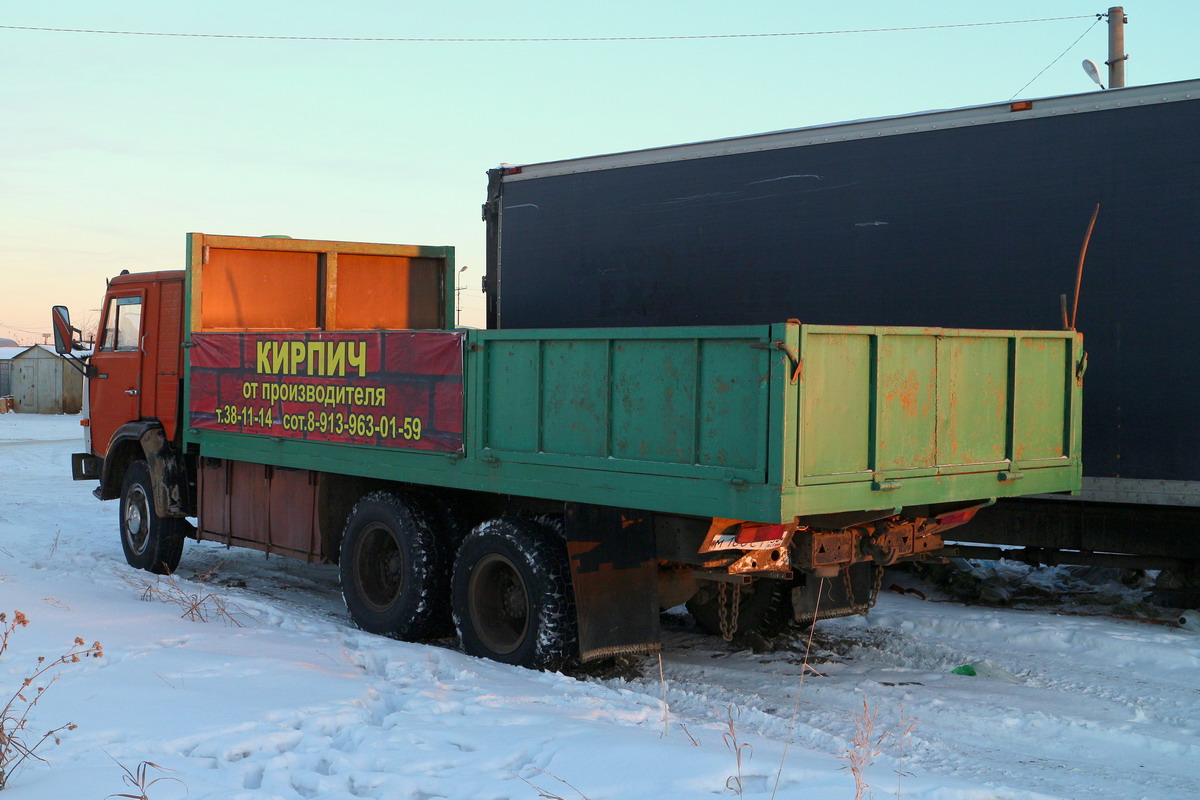 Омская область, № М 100 СТ 55 — КамАЗ-53212