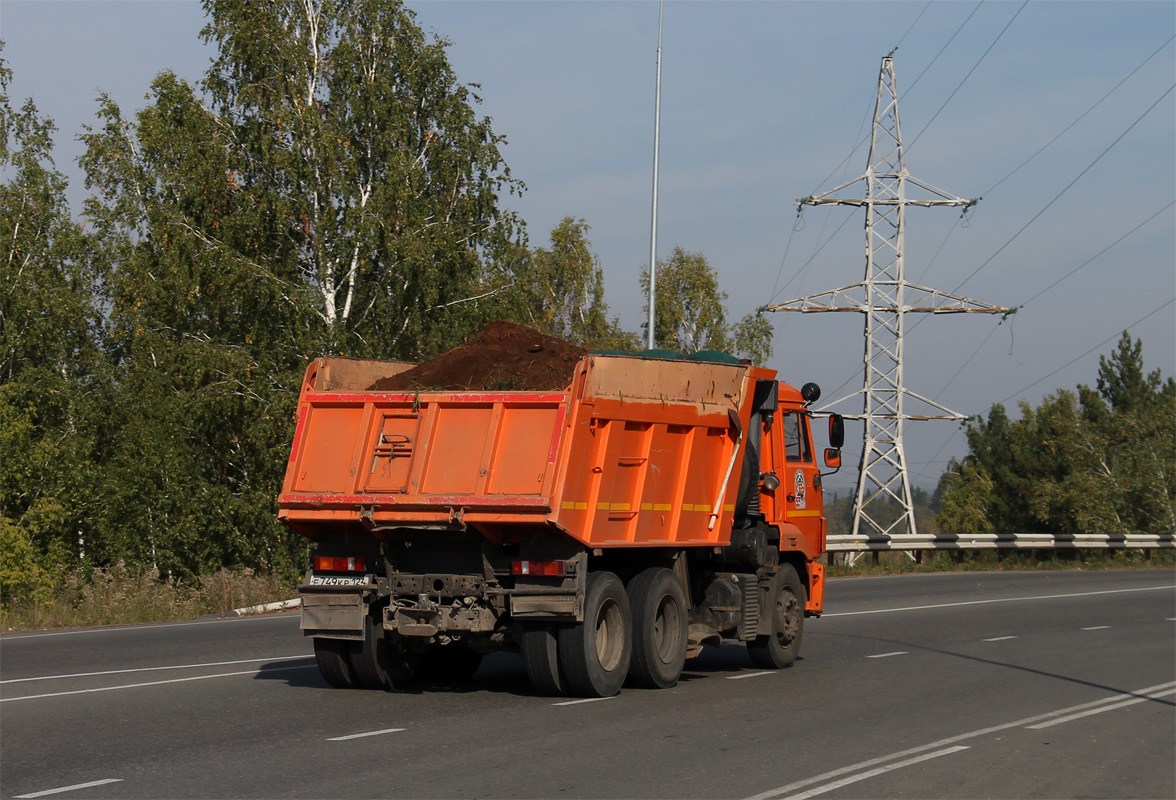 Красноярский край, № Е 749 КР 124 — КамАЗ-65115-L4