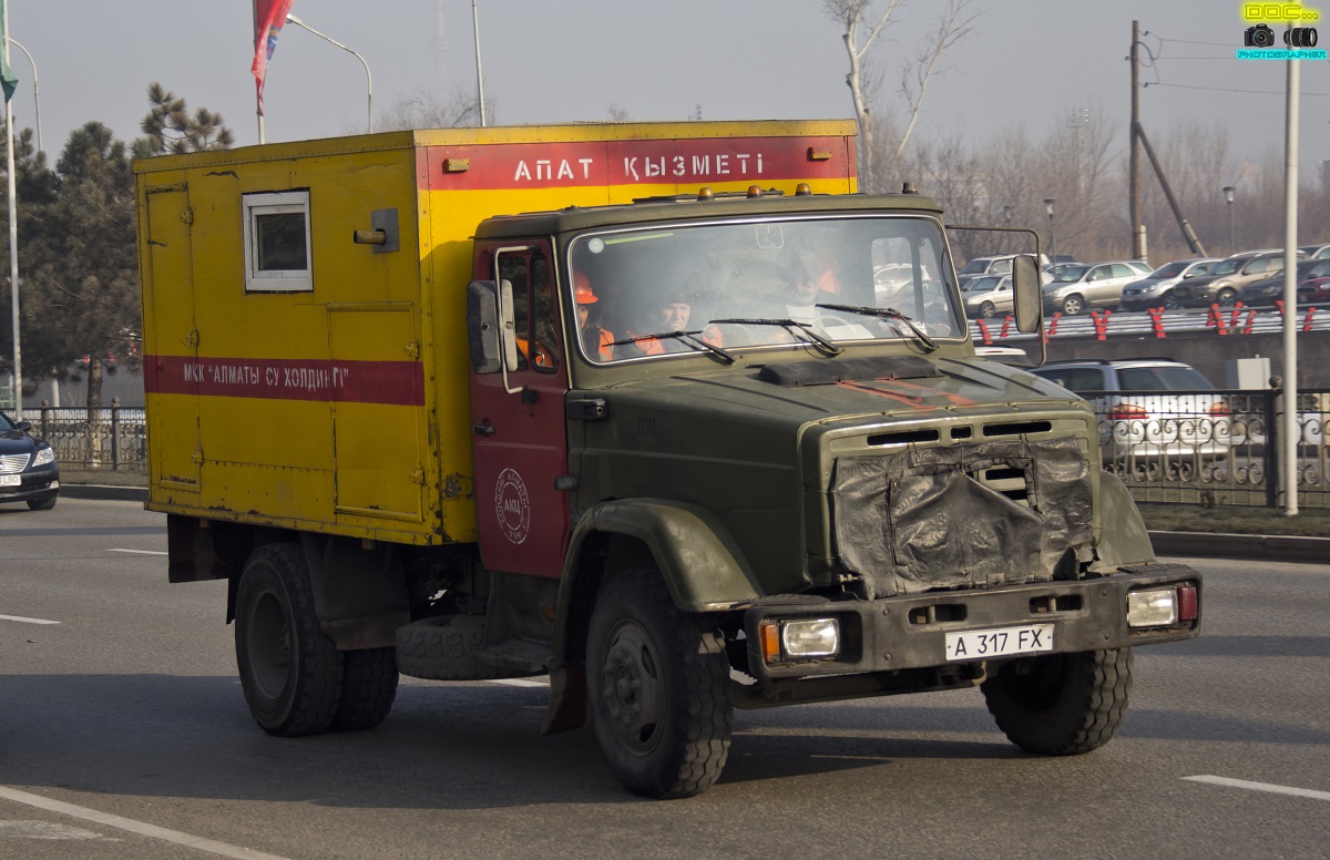 Алматы, № A 317 FX — ЗИЛ-433362