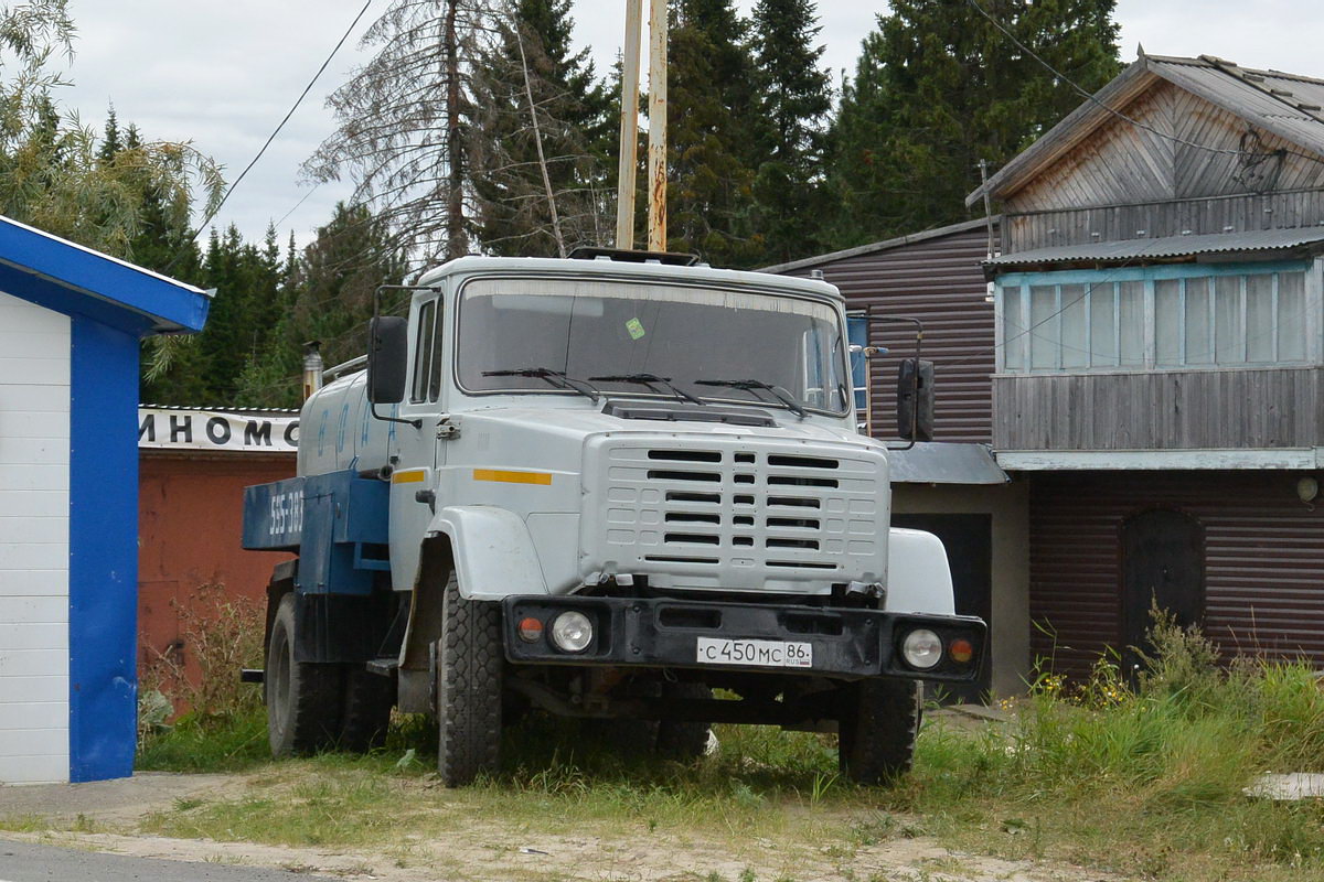 Ханты-Мансийский автоном.округ, № С 450 МС 86 — ЗИЛ-433362