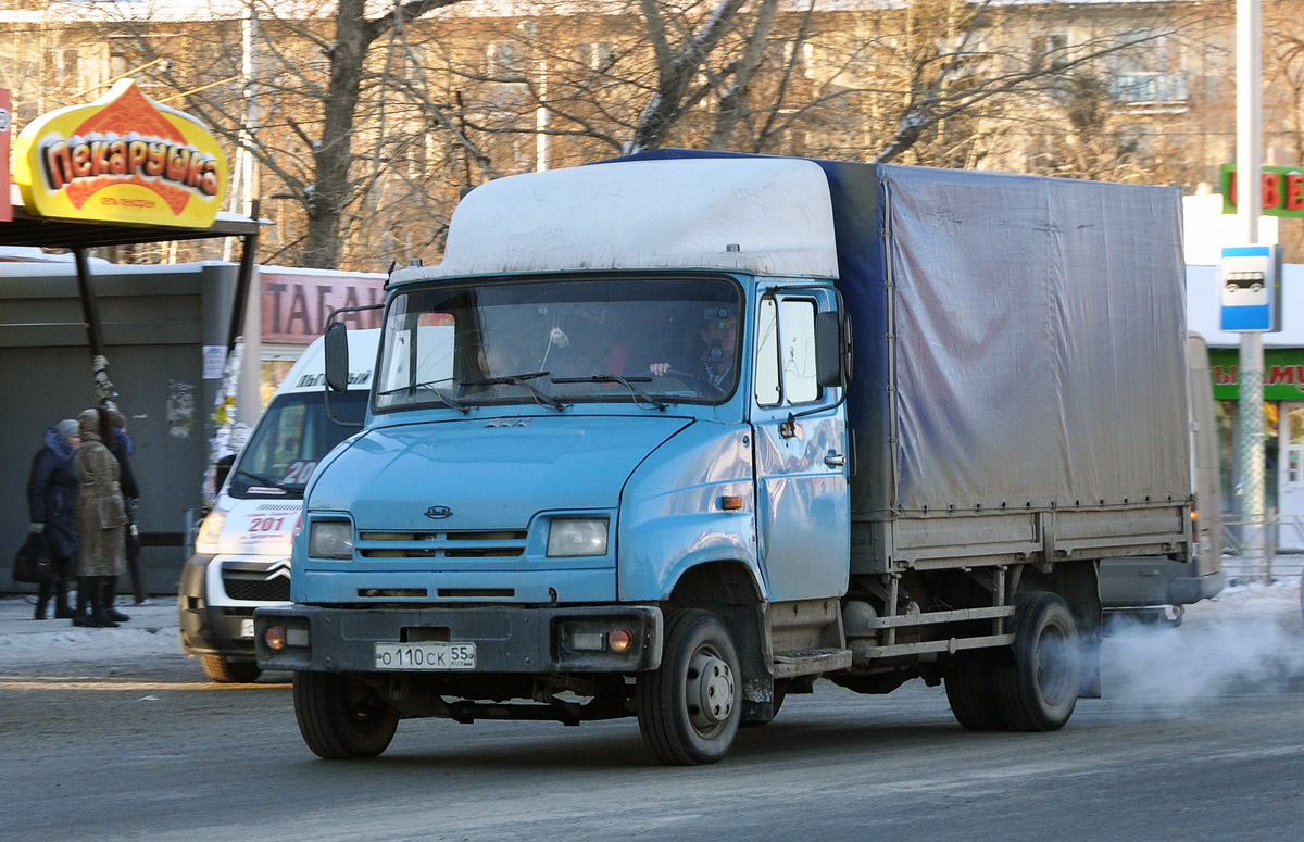 Омская область, № О 110 СК 55 — ЗИЛ-5301АО "Бычок"