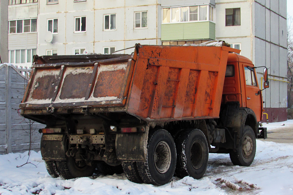 Ивановская область, № Т 072 УК 37 — КамАЗ-65115 (общая модель)