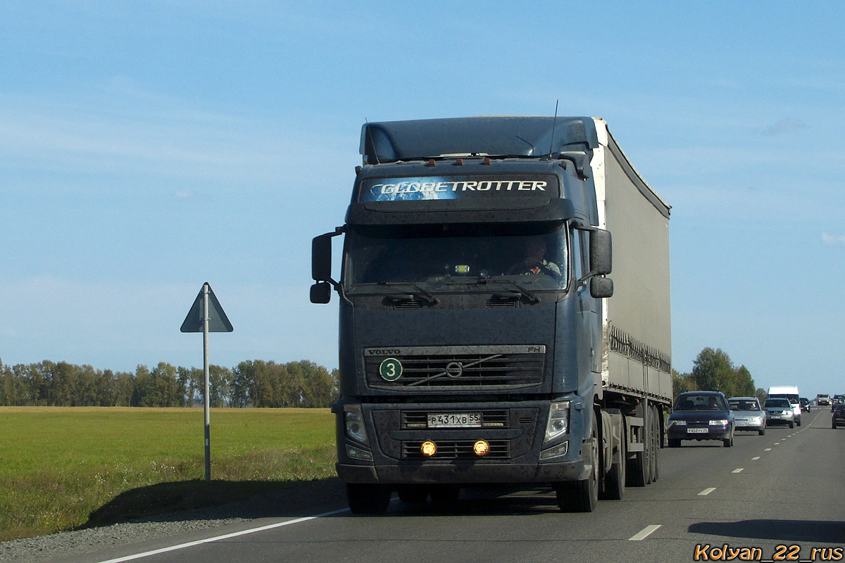 Омская область, № Р 431 ХВ 55 — Volvo ('2008) FH.400