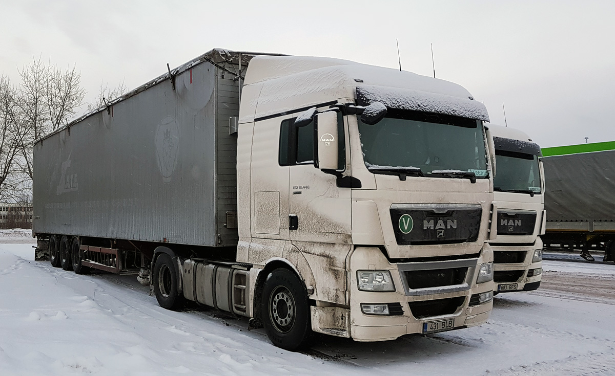 Эстония, № 431 BLB — MAN TGX ('2007) 18.440