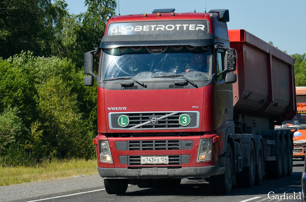 Красноярский край, № Х 743 КЕ 124 — Volvo ('2002) FH12.440