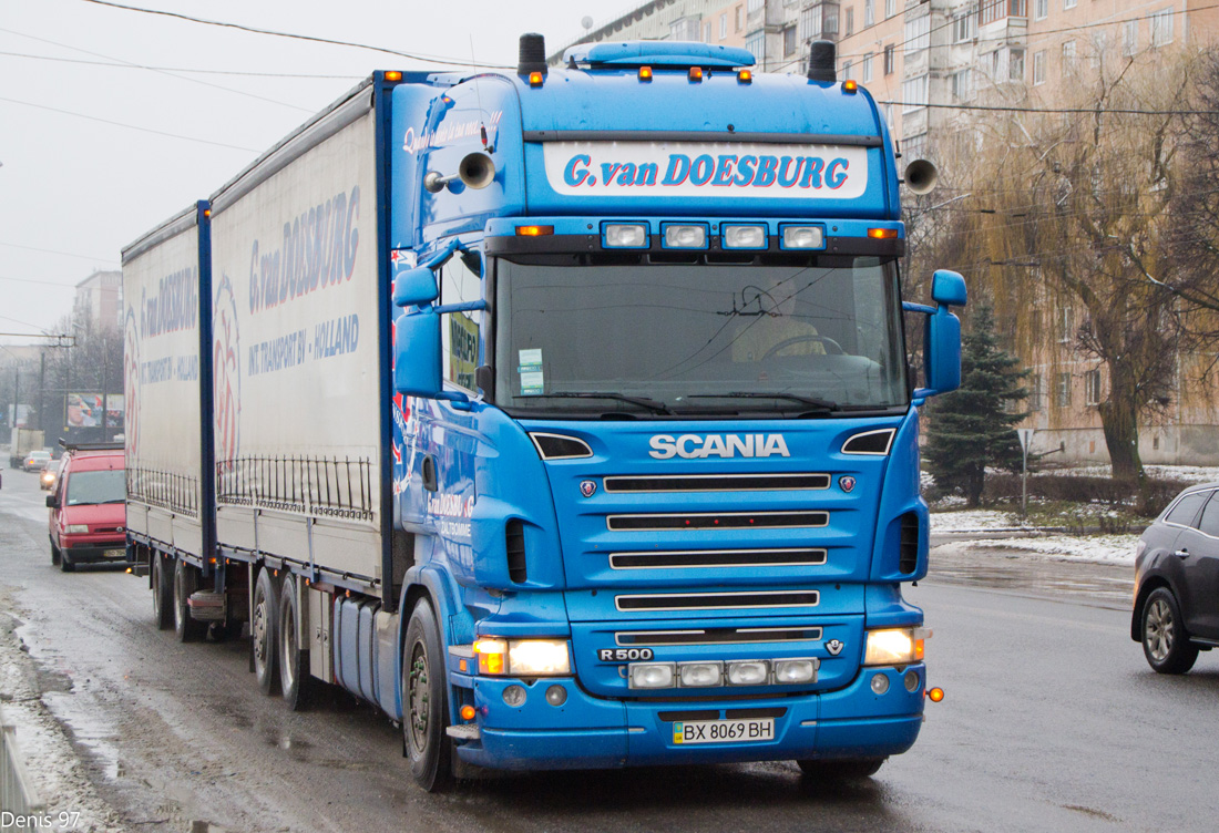 Хмельницкая область, № ВХ 8069 ВН — Scania ('2004) R500