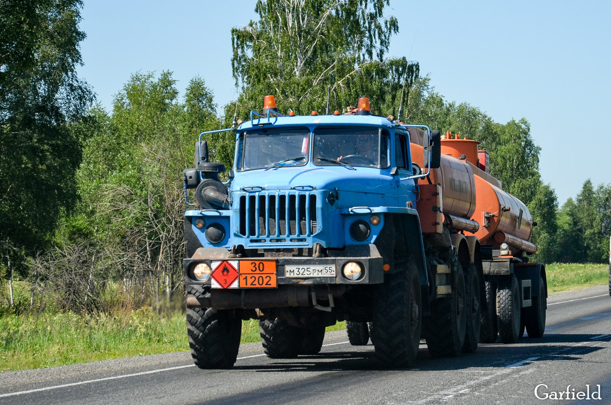 Омская область, № М 325 РМ 55 — Урал-5557-40