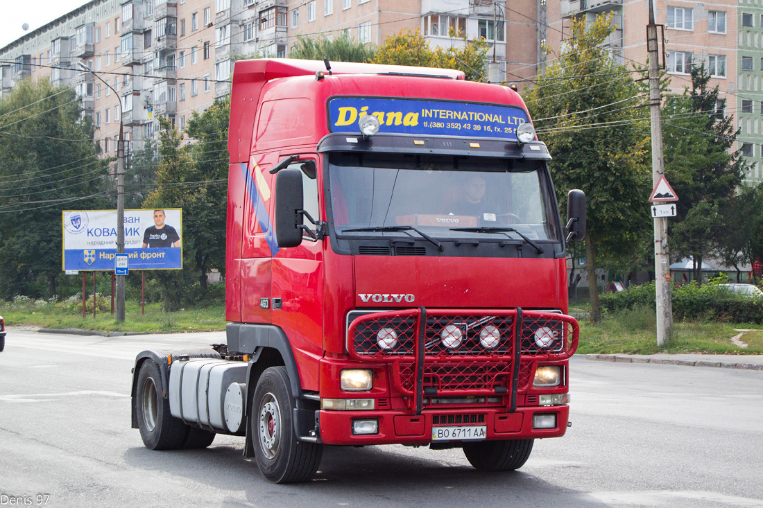 Тернопольская область, № ВО 6711 АА — Volvo ('1993) FH12.460